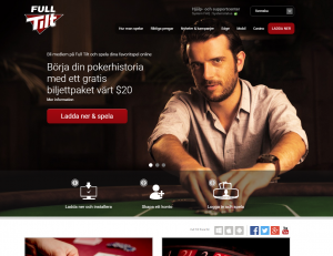 Full Tilt Poker - Webbsida
